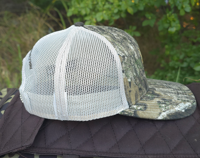 Realtree Camo hat with iconic Deco Duck logo - Regular and XL sizes