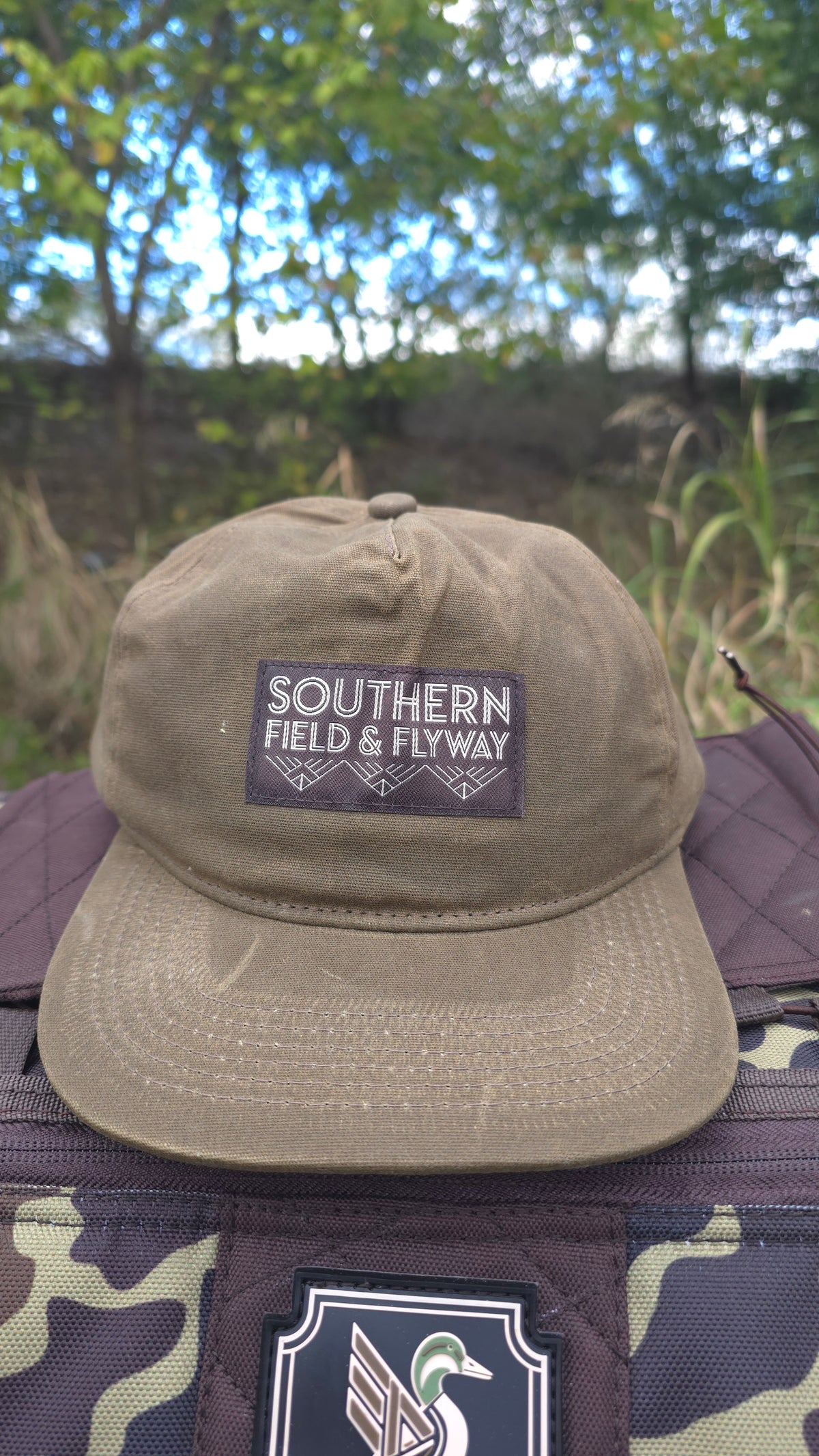 Triple Sunrise Waxed Canvas Hat