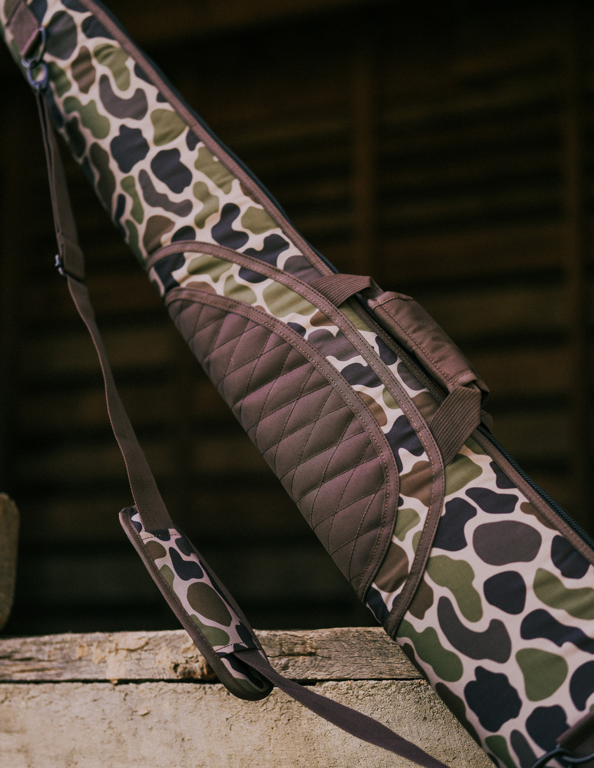 Vintage Frogskin Shotgun Bag