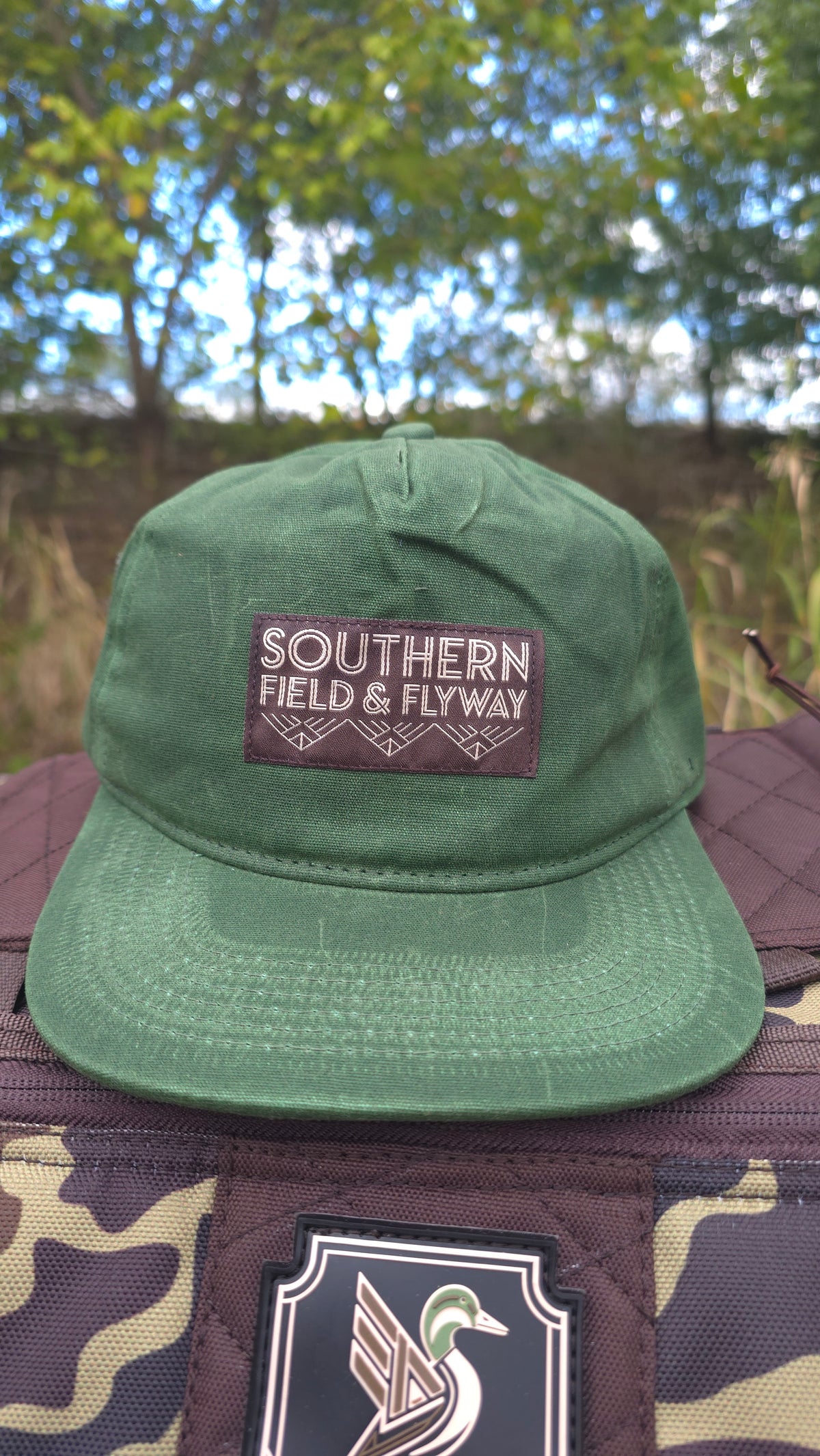Triple Sunrise Waxed Canvas Hat