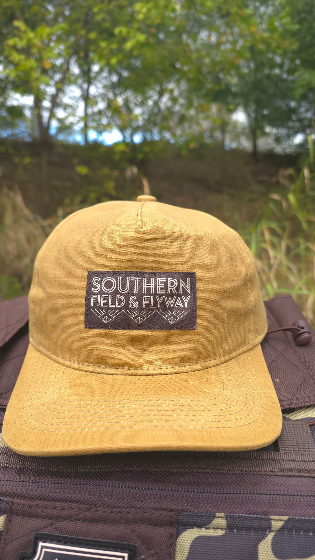 Triple Sunrise Waxed Canvas Hat